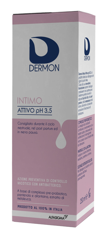 DERMON INTIMO ATTIVO 250 ML - Farmacia Mastrangelo 