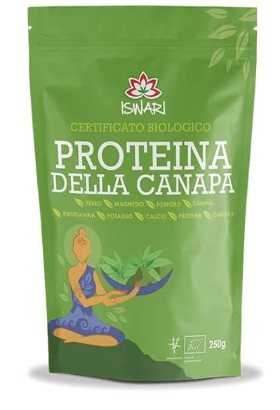 PROTEINE DELLA CANAPA BIO 250 G - Farmacia Mastrangelo 