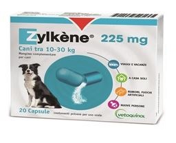 ZYLKENE CANI TAGLIA MEDIA 10-30KG 20 CAPSULE DA 225 MG - Farmacia Mastrangelo 