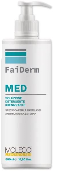 FAIDERM MED DETERGENTE IGIENIZZANTE 500 ML - Farmacia Mastrangelo 