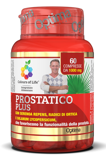 COLOURS OF LIFE PROSTATICO PLUS 60 COMPRESSE 1000 MG - Farmacia Mastrangelo 