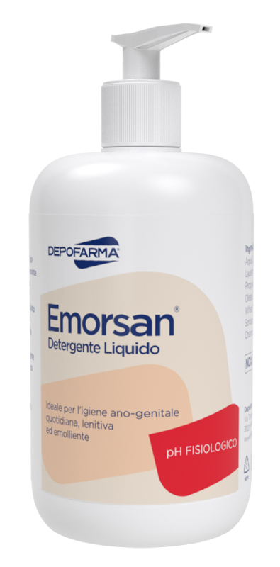 EMORSAN DETERGENTE LIQUIDO IGIENE ANO-GENITALE PH FISIOLOGICO 500 ML - Farmacia Mastrangelo 
