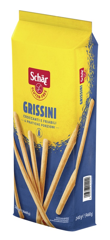 SCHAR GRISSINI 4 PORZIONI DA 60 G - Farmacia Mastrangelo 
