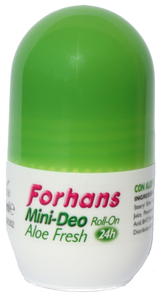FORHANS MINI DEO ALOE FRESH 20 ML - Farmacia Mastrangelo 