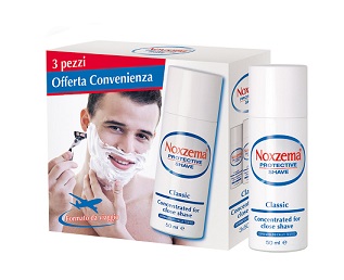 NOXZEMA PROTECTIVE SHAVE TRAVEL CLASSIC 3 X 50 ML - Farmacia Mastrangelo 