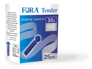 LANCETTE PUNGIDITO FORA TENDER 30 GAUGE 25 PEZZI - Farmacia Mastrangelo 