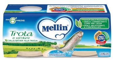 MELLIN OMOGENEIZZATO TROTA 2 X 80 G - Farmacia Mastrangelo 