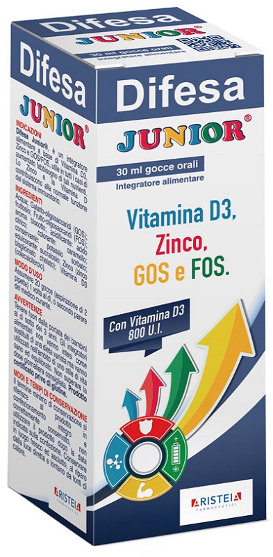 DIFESA JUNIOR GOCCE ORALI 30 ML - Farmacia Mastrangelo 