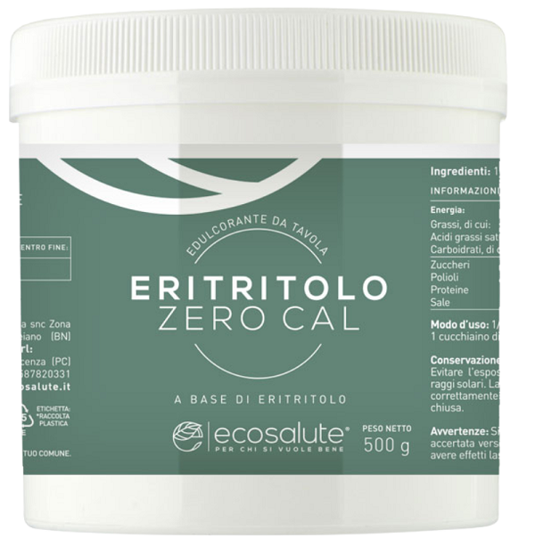 ERITRITOLO ZERO CAL 500 G - Farmacia Mastrangelo 
