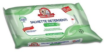 SANO E BELLO SALVIETTE DETERGENTI ALL'ALOE 50 PEZZI - Farmacia Mastrangelo 
