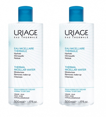 URIAGE EAU MICELLARE PER PELLI NORMALI/SECCHE 1+1 - Farmacia Mastrangelo 