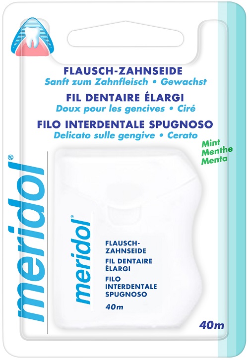 MERIDOL EXPANDED FILO INTERDENTALE 40 METRI - Farmacia Mastrangelo 