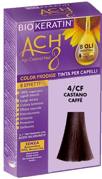 BIOKERATIN ACH8 COLOR PRODIGE 4/CF CASTANO CAFFE' - Farmacia Mastrangelo 