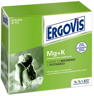 ERGOVIS MG+K 20 BUSTE 10 G - Farmacia Mastrangelo 