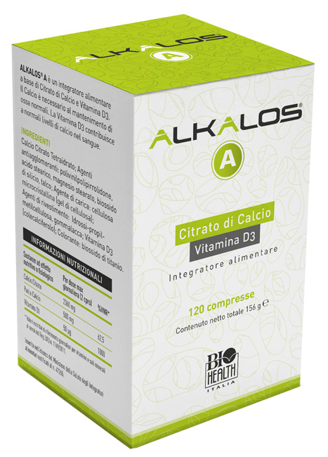 ALKALOS A 120 COMPRESSE - Farmacia Mastrangelo 