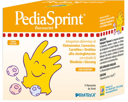 PEDIASPRINT 15 FLACONCINI DA 10 ML - Farmacia Mastrangelo 