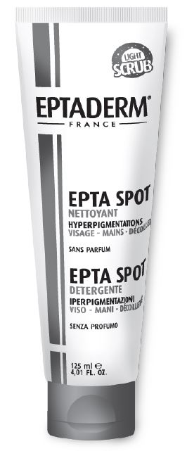 EPTA SPOT DETERGENTE SCRUB DEPIGMENTANTE 125 ML - Farmacia Mastrangelo 