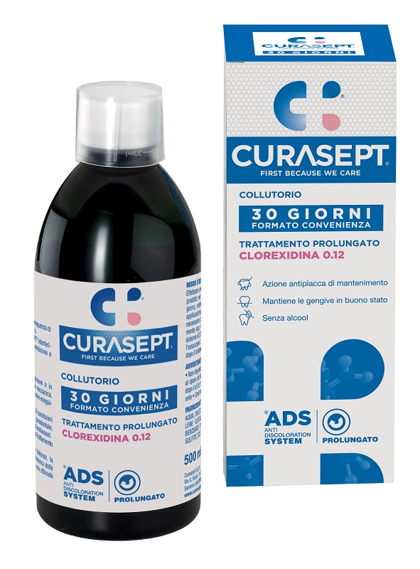 CURASEPT ADS COLLUTORIO 0,12 500 ML - Farmacia Mastrangelo 