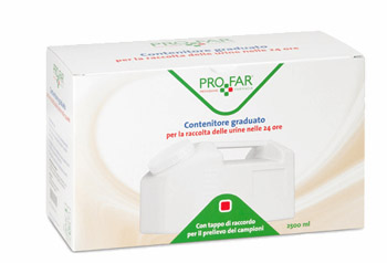 CONTENITORE URINE PROFAR 24 ORE - Farmacia Mastrangelo 