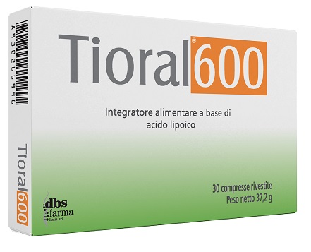 TIORAL 600 30 COMPRESSE RIVESTITE - Farmacia Mastrangelo 