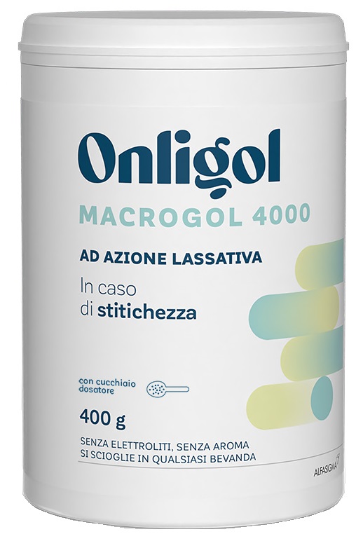 ONLIGOL MACROGOL 4000 400 G SENZA ZUCCHERO - Farmacia Mastrangelo 