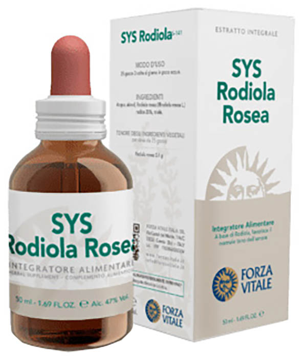 SYS RODIOLA ROSEA GOCCE 50 ML - Farmacia Mastrangelo 