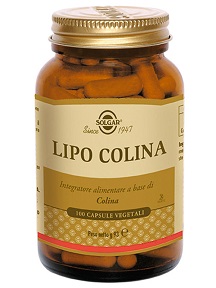 LIPO COLINA 100 CAPSULE VEGETALI - Farmacia Mastrangelo 