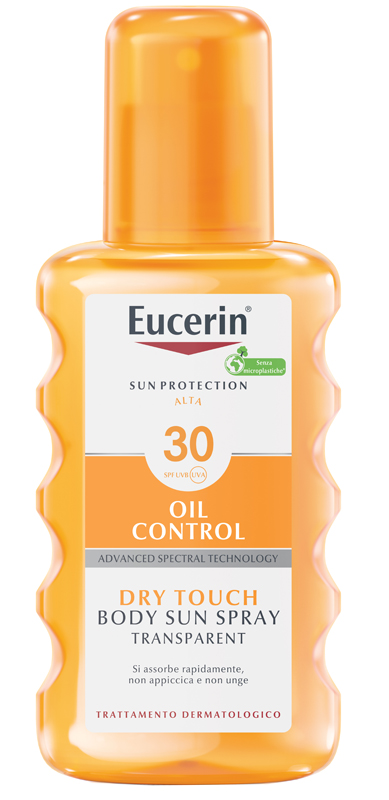 EUCERIN SUN SPRAY TRANSPARENT SPF30 200 ML - Farmacia Mastrangelo 