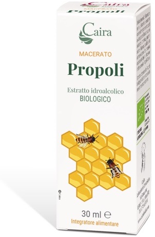 CAIRA PROPOLI MACERATO IDROALCOLICO BIO GOCCE 30 ML - Farmacia Mastrangelo 