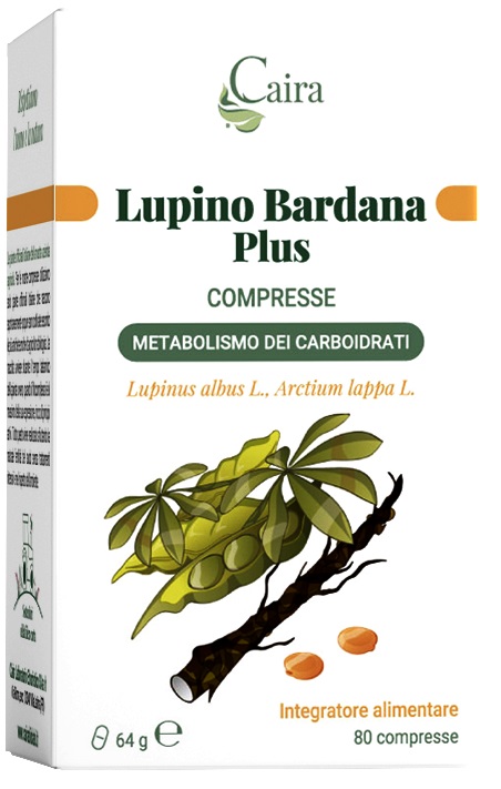 CAIRA LUPINO BARDANA PLUS 80 COMPRESSE DA 0,8 G - Farmacia Mastrangelo 