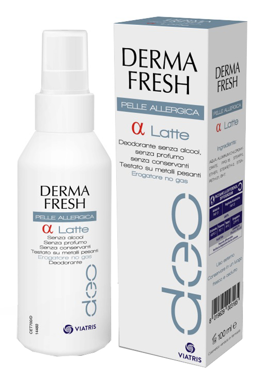 DERMAFRESH PELLI ALLERGICHE ALFA LATTE 100 ML - Farmacia Mastrangelo 