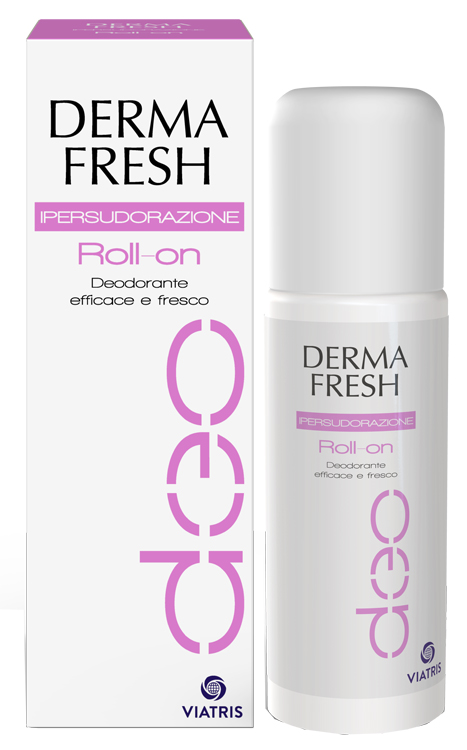 DERMAFRESH IPERSUDORAZIONE ROLL ON DEODORANTE 75 ML - Farmacia Mastrangelo 