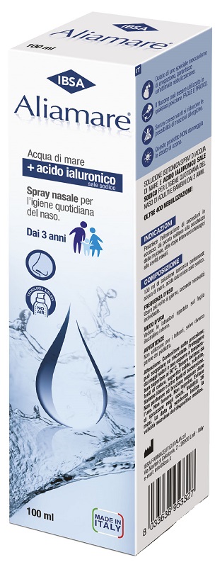 ALIAMARE SPRAY FLACONE DA 100ML - Farmacia Mastrangelo 