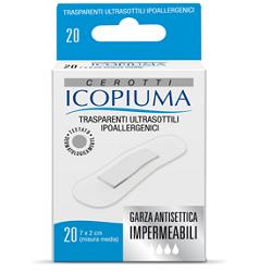 ICOPIUMA CEROTTO TRASPARENTE MEDIO 20 PEZZI - Farmacia Mastrangelo 