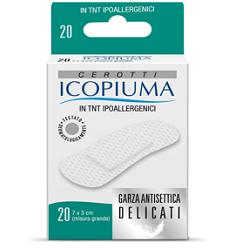 ICOPIUMA CEROTTO IN TESSUTO NON TESSUTO GRANDE 20 PEZZI - Farmacia Mastrangelo 