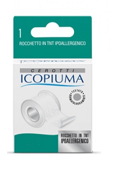 ICOPIUMA CEROTTO IN ROCCHETTO TESSUTO NON TESSUTO CARTA 2,5X500 CM - Farmacia Mastrangelo 
