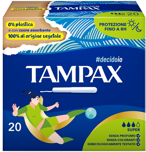 TAMPAX BLUE BOX SUPER 20 PEZZI - Farmacia Mastrangelo 