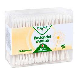 PROFAR BASTONCINI OVATTATI 200 PEZZI - Farmacia Mastrangelo 