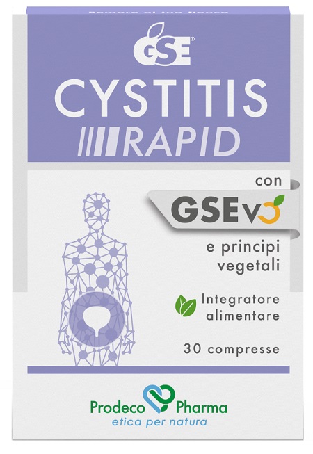 GSE CYSTITIS RAPID 30 COMPRESSE - Farmacia Mastrangelo 