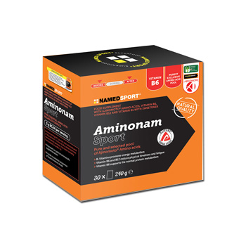 AMINONAM SPORT POLVERE 30BUSTE DA 8 G - Farmacia Mastrangelo 