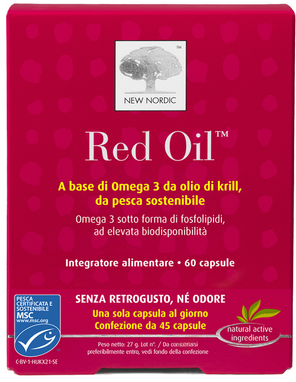 RED OIL 60 CAPSULE - Farmacia Mastrangelo 