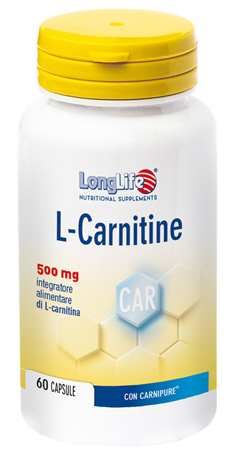 LONGLIFE L-CARNITINE 60 CAPSULE DI GELATINA DA 960 MG - Farmacia Mastrangelo 