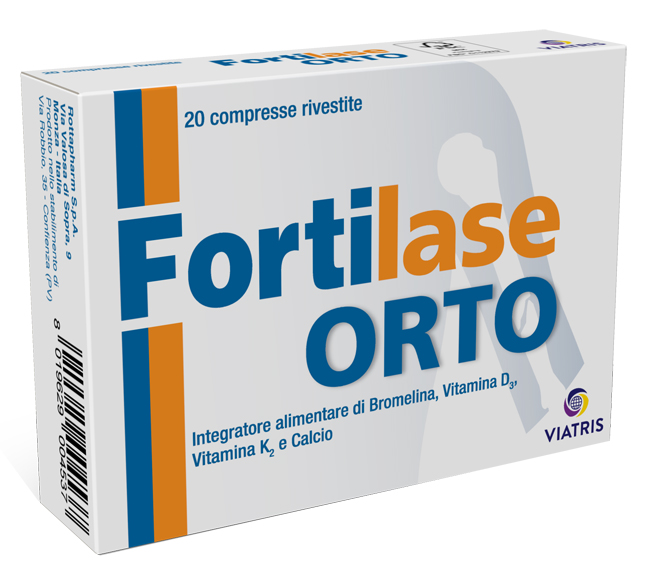 FORTILASE ORTO 20 COMPRESSE RIVESTITE - Farmacia Mastrangelo 