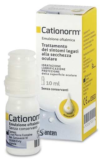 GOCCE OCULARI CATIONORM MULTIDOSE 10 ML - Farmacia Mastrangelo 
