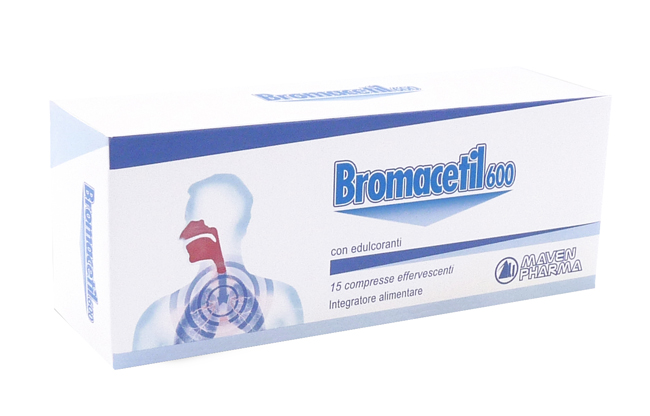 BROMACETIL 600 15 COMPRESSE EFFERVESCENTI - Farmacia Mastrangelo 