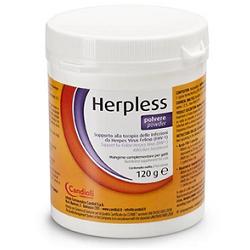 HERPLESS POLVERE BARATTOLO 120 G CON MISURINO - Farmacia Mastrangelo 