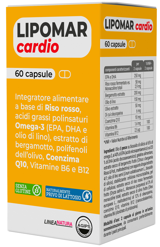 LIPOMAR CARDIO 60 CAPSULE - Farmacia Mastrangelo 