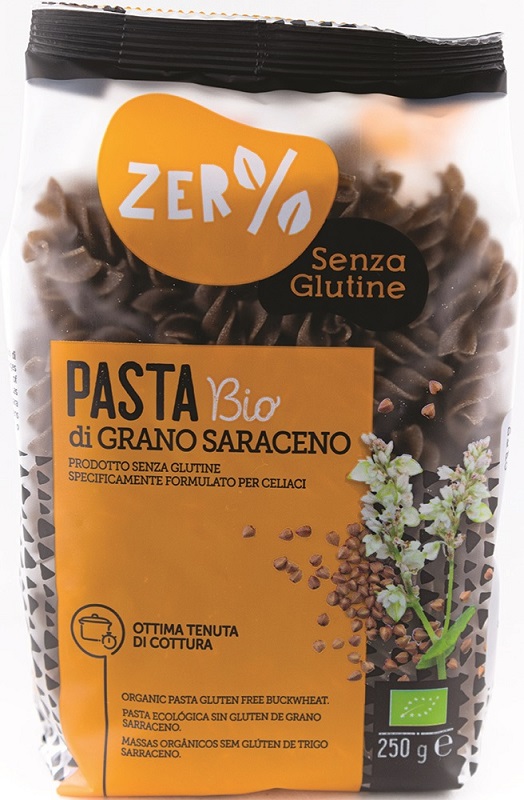 ZERO% GLUTINE FUSILLI GRANO SARACENO INTEGRALE SENZA GLUTINE250 G - Farmacia Mastrangelo 