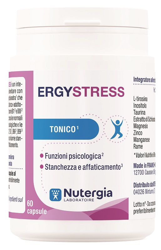 ERGYSTRESS 60 CAPSULE - Farmacia Mastrangelo 