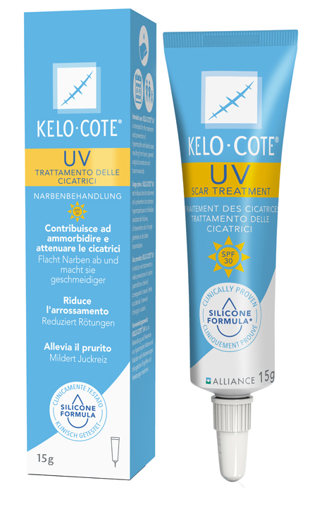 GEL CICATRICI KELO COTE UV SPF30 15 G - Farmacia Mastrangelo 